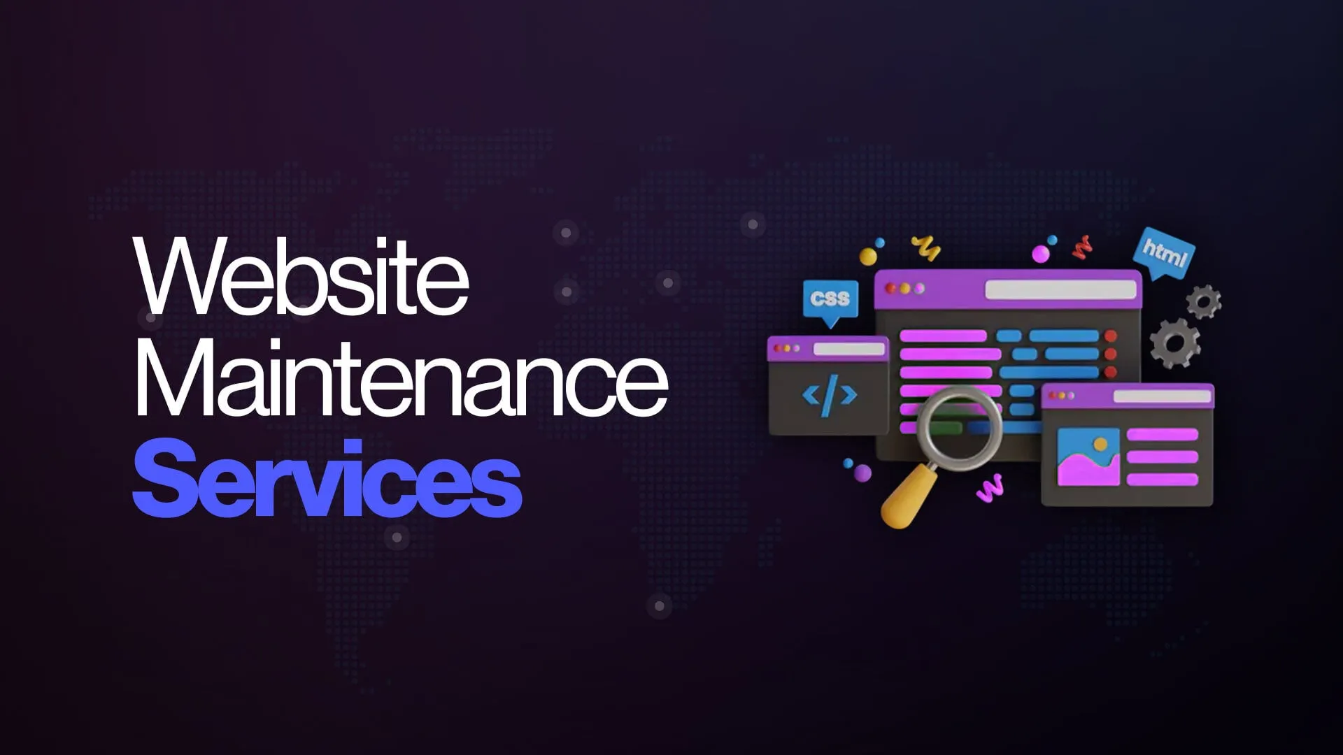 Website Maintenance
